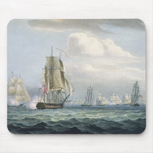 (1764-1840) Geschwader Sir-Sidney Smiths, das a Mousepad (Vorne)