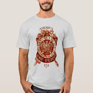 1765 Amerikaner-Steuer-Briefmarke T-Shirt