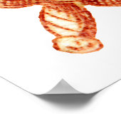 1765 Amerikanische Briefmarke Poster (Ecke)