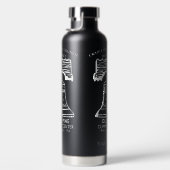 176 Black Metal Water Flasche (Rechts)