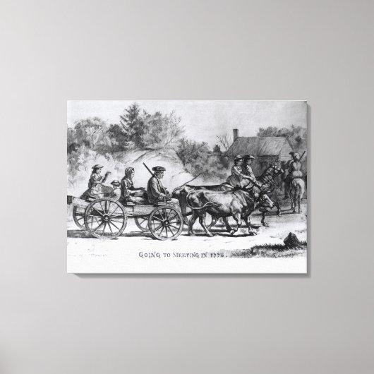 1776, 1876 LEINWANDDRUCK (Vorderseite)