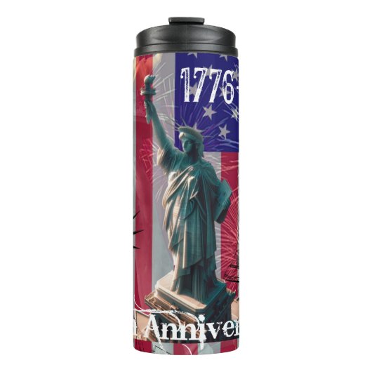 1776 2026 250. Geburtstag Thermosbecher (Vorderseite)