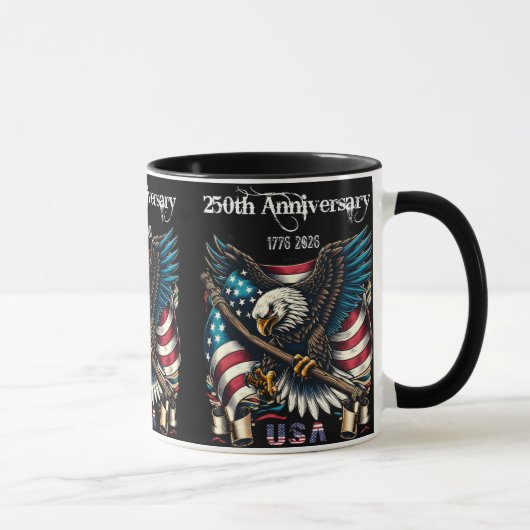 1776 2026 Jubiläum Amerika Tasse (Rechts)