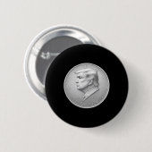 1776 2026 Liberty-Münze Button (Vorne & Hinten)