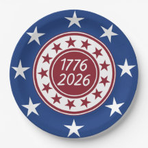 1776-2026 Patriotische Party-Themen