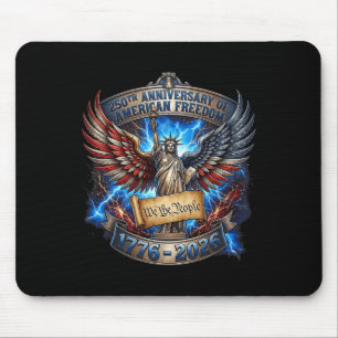 1776-2026 USA 250. Jubiläum 4. Juli Unabhängigkeit Mousepad
