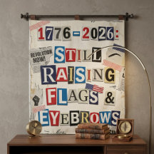 1776-2026 USA 250. Jubiläum Edle Erpresserbrief-Sc