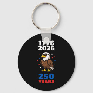 1776 2026 Usa Adler 250. Jubiläum 4. Juli Schlüsselanhänger