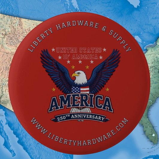 1776 2026 USA Feierlichkeiten Button
