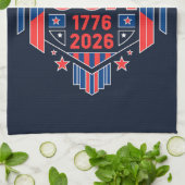 1776-2026 USA  GESCHIRRTUCH (Gefaltet)