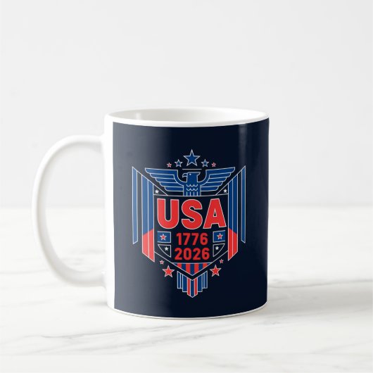 1776-2026 USA KAFFEETASSE (Links)