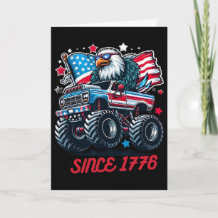 1776 4. Juli Ld Eagle Usa-Flagge 250-Jahres-Jubilä Karte