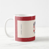 1776 4. Juli Unabhängigkeitstag Kaffeetasse (Links)