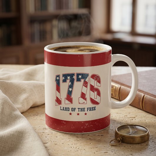 1776 4. Juli Unabhängigkeitstag Kaffeetasse