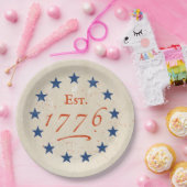 1776 American LG Sterne Pappteller (Party)