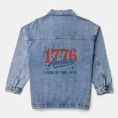 1776 America's 250th Anniversary Jeansjacke (Rückseite)