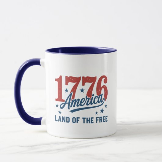 1776 America's 250th Anniversary Tasse (Links)