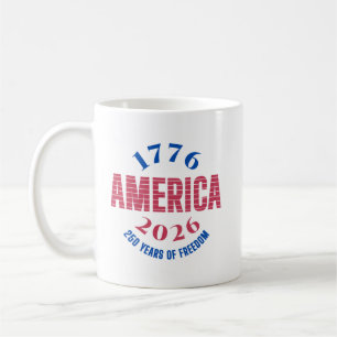 1776 AMERIKA 2026 250 Jahre Freiheit  Kaffeetasse