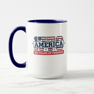 1776 Amerika 250 Jahre | Patriotisches USA-Jubiläu Tasse