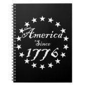 1776 Amerika Notizblock (Vorderseite)