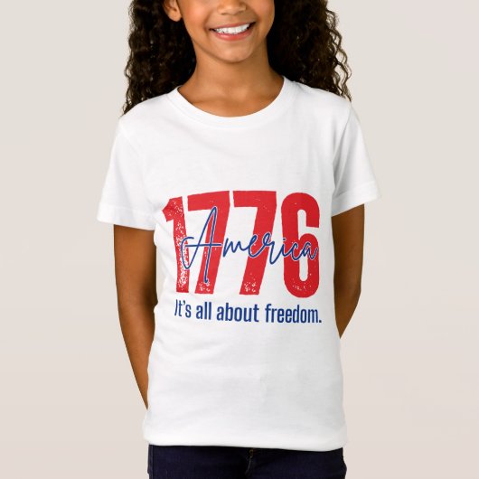 1776 Amerika T-Shirt (Vorderseite)