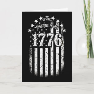 1776 Amerikanische Flagge Betsy Ross 13 Sterne USA Karte