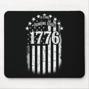 1776 amerikanische Flagge Betsy Ross 13 Sterne USA Mousepad