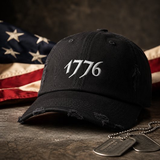 1776 bestickt bestickte baseballkappe
