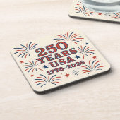 1776 bis 2026 Untersetzer Set (Linke Seite)