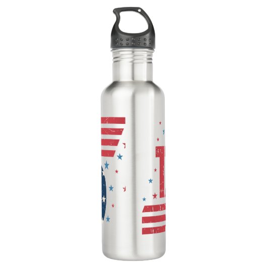 1776 EDELSTAHLFLASCHE (Rückseite)