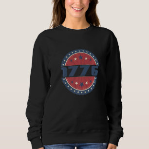 1776 Eine Nation unter Gottes Erklärung der Indepe Sweatshirt