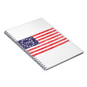 1776-Fahne Notizblock (Rechte Seite)