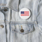 1776-Flagge Button (Beispiel)