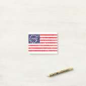1776-Flagge Post-it Klebezettel (Auf Schreibtisch)