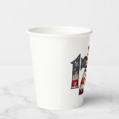 1776 Independence Day Paper Cup Pappbecher (Rechts)