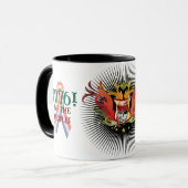 1776 Kaffee Tasse #1 (Vorderseite Links)
