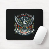 1776 Leben Freiheit Streben Nach Glück 4. Juli Mousepad (Mit Mouse)