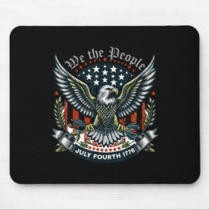 1776 Leben Freiheit Streben Nach Glück 4. Juli Mousepad