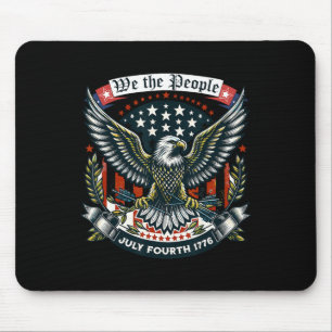1776 Leben Freiheit Streben Nach Glück 4. Juli Mousepad