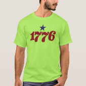 1776 (mit einem Stern) T-Shirt (Vorderseite)