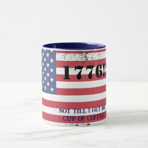1776 Noch nicht Kaffee Tasse