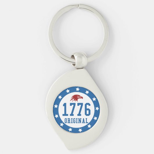1776 Original 4. Juli-Abzeichen Schlüsselanhänger (Vorderseite)