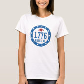 1776 Original 4 July Badge T-Shirt (Vorderseite)
