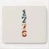 1776 Patriotic American Flag Mousepad (Vorne)