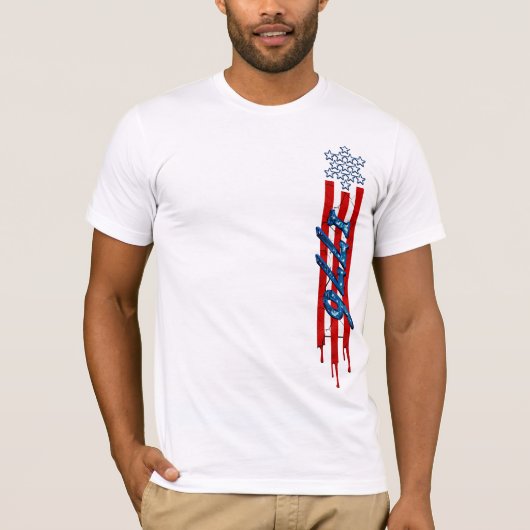 1776 Patriotisch T-Shirt (Vorderseite)