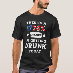 1776 Patriotischer 4. Juli Unabhängigkeitstag Amer T-Shirt