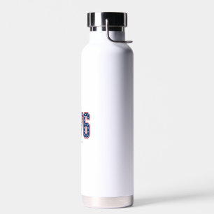 1776 Patriotischer Blitz Vintage Grafik T-Shirt_ Trinkflasche