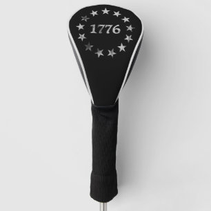 1776 Patriotischer Vintage-Stil USA 4. Juli Golf Headcover