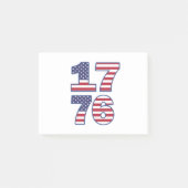 1776 Post-It-Notes Post-it Klebezettel (Vorderseite)