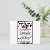 1776 POSTKARTE (Stehend Vorderseite)